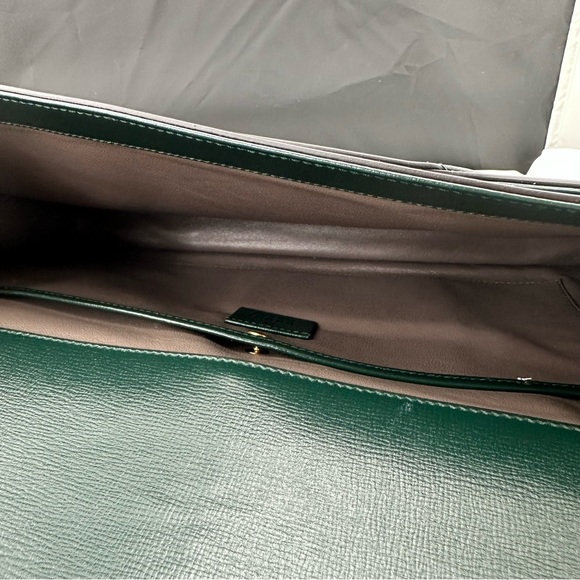 Gucci Medium Sylvie 1969 Shoulder Bag in Green new with dustbag - Picture 11 of 15